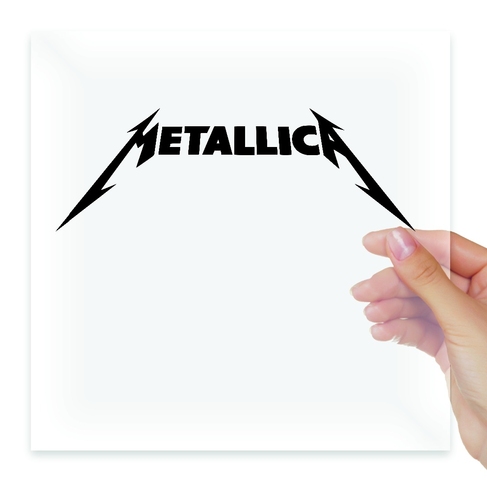 Наклейка Metallica Металлика