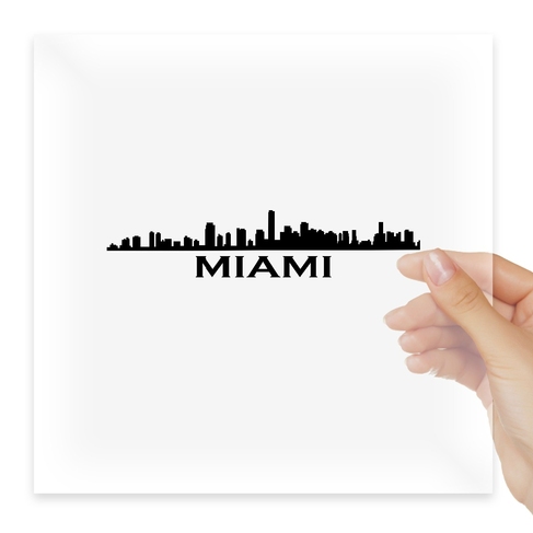 Наклейка Miami
