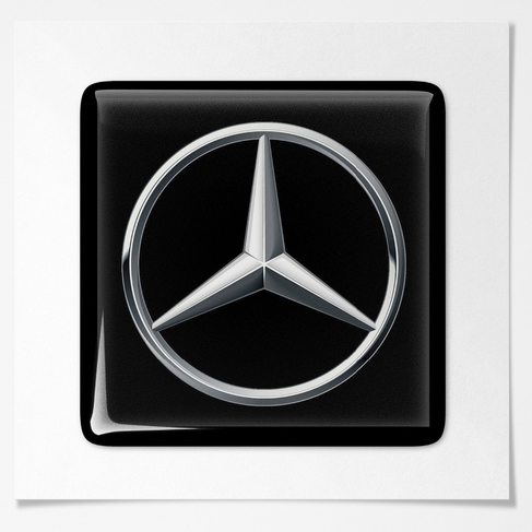 Наклейка Mercedes benz Мерседес