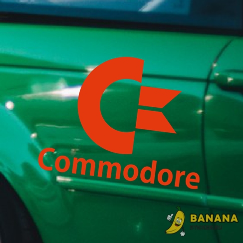 Наклейка Commodore