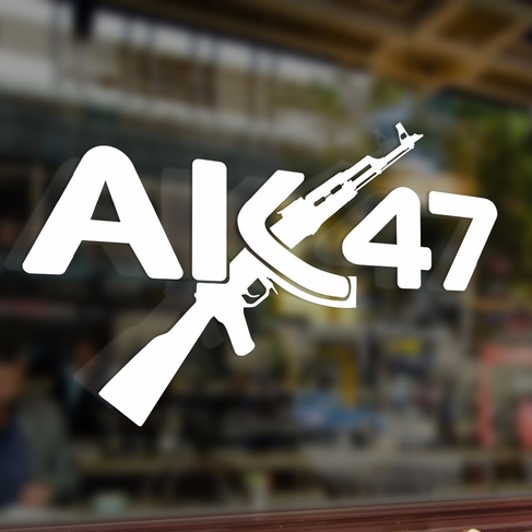 Наклейка AK-47