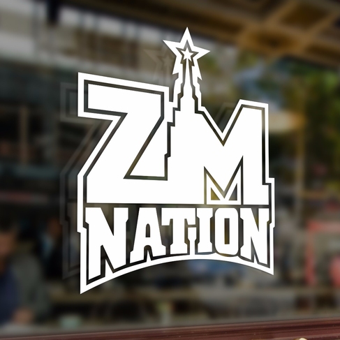 Наклейка ZM NATION
