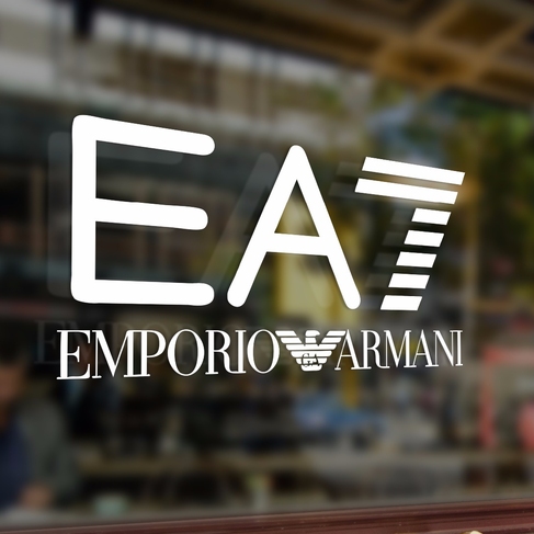 Наклейка EA7 EMPORIO ARMANI