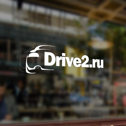 Наклейка Drive2.ru Драйв 2 ру