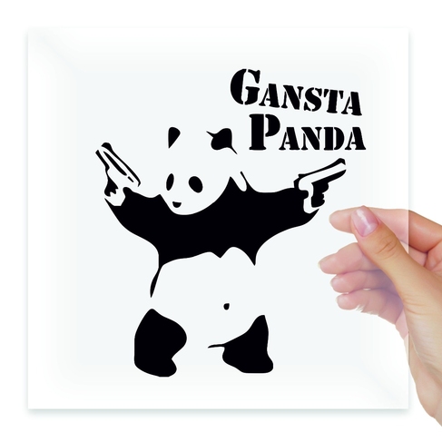 Наклейка Gansta Panda