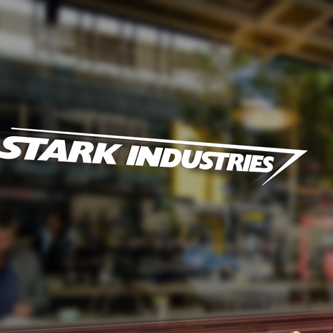 Наклейка Stark industries