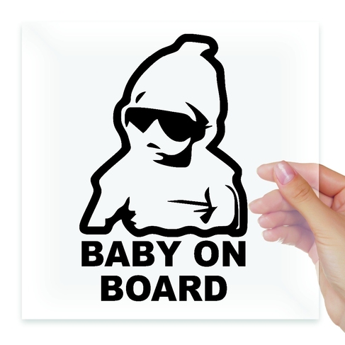 Наклейка Ребенок в машине Baby on board