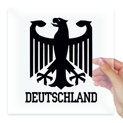 Наклейка Deutschland Германия немецкий орел