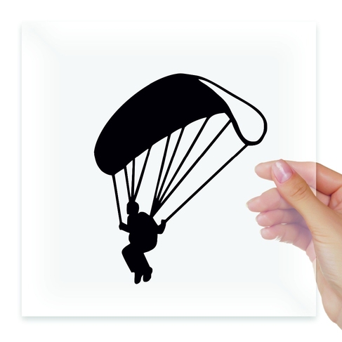 Наклейка Параплан paraglider Paragliding