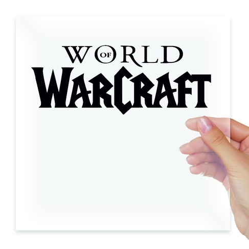 Наклейка Ворлд оф варкрафт WoW World of Warcraft