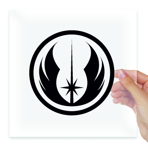 Наклейка Звездные войны орден джедаев