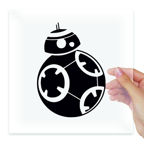 Наклейка BB-8 BeBe-Eight Биби-восемь