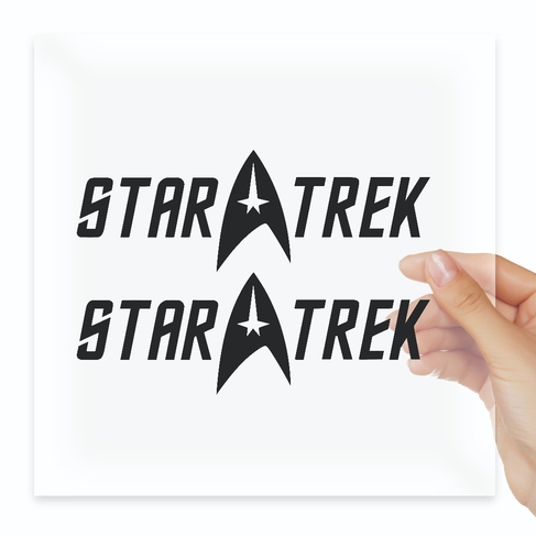 Наклейка Star trek logo Стар трек лого