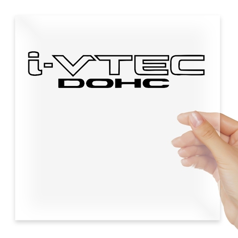 Наклейка I-VTEC DOHC