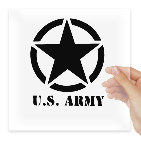 Наклейка US Army Military Star Logo