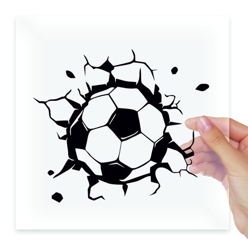 Наклейка Футбольный мяч