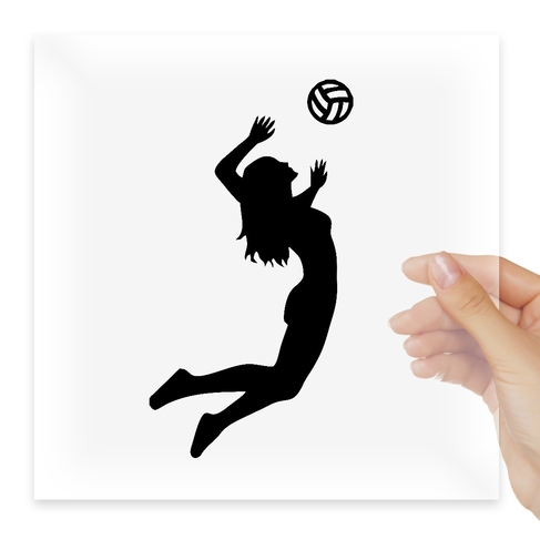 Наклейка Volleyball Girl