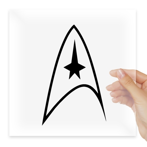 Наклейка Star Trek logo