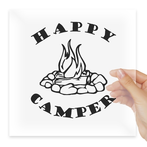 Наклейка Happy Camper