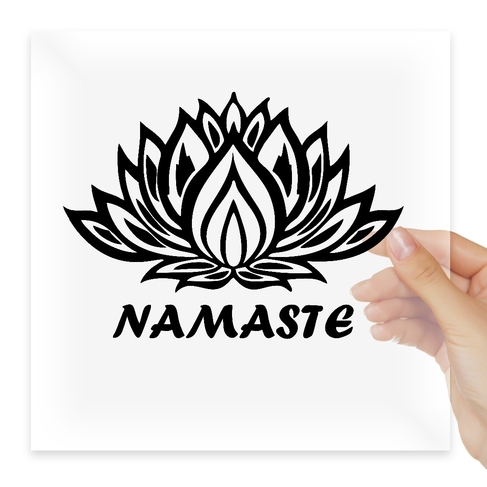 Наклейка Namaste