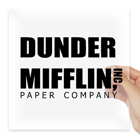 Наклейка Dunder Mifflin Paper Company