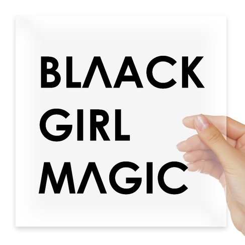 Наклейка Black girl magic