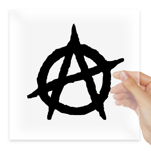 Наклейка Anarchy symbol