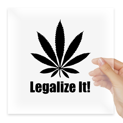Наклейка Legalize It
