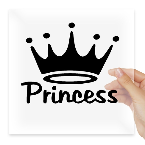 Наклейка Princess Принцесса