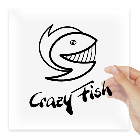 Наклейка Crazy Fish