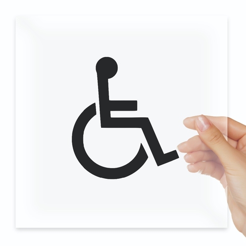 Наклейка Handicap Symbol