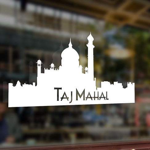 Наклейка Taj Mahal