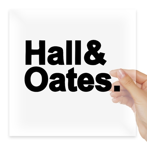 Наклейка Hall & Oates