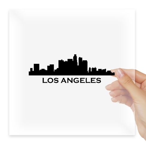Наклейка Los Angeles