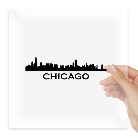 Наклейка Chicago