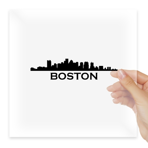 Наклейка Boston