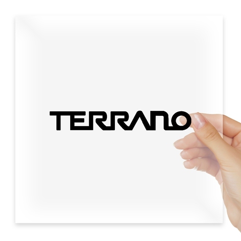 Наклейка Terrano