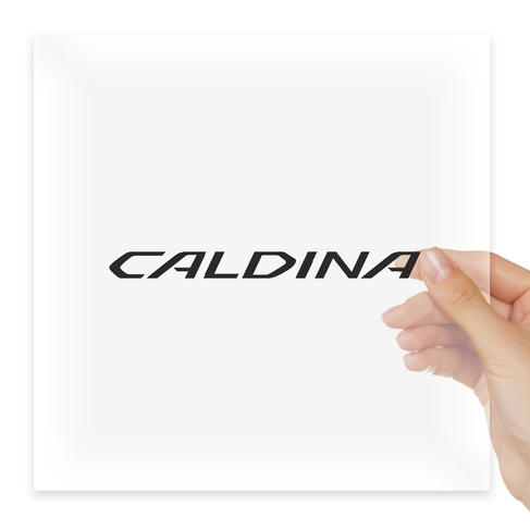 Наклейка Toyota Caldina