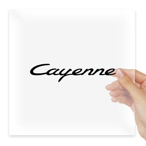 Наклейка Cayenne