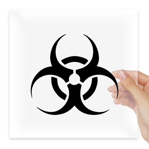 Наклейка Biohazard Danger