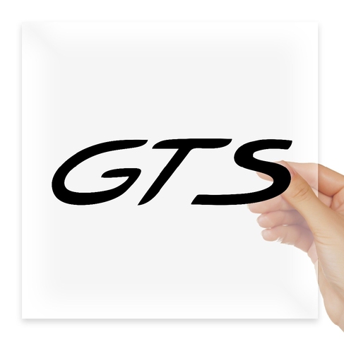 Наклейка Porsche GTS