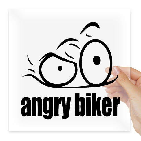 Наклейка Angry Biker