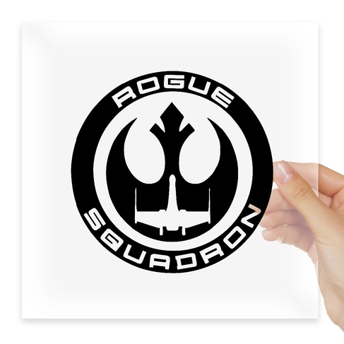 Наклейка Star Wars Rogue Squadron