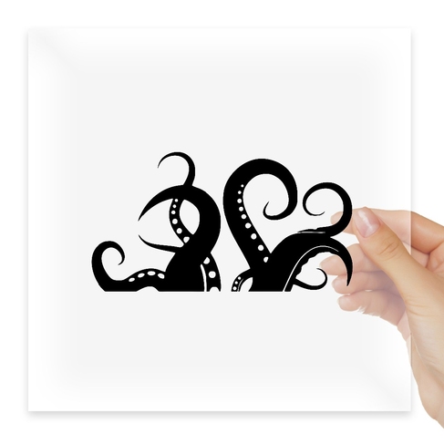 Наклейка Kraken Octopus Tentacles