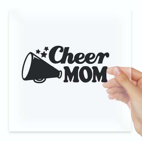Наклейка Cheer mom