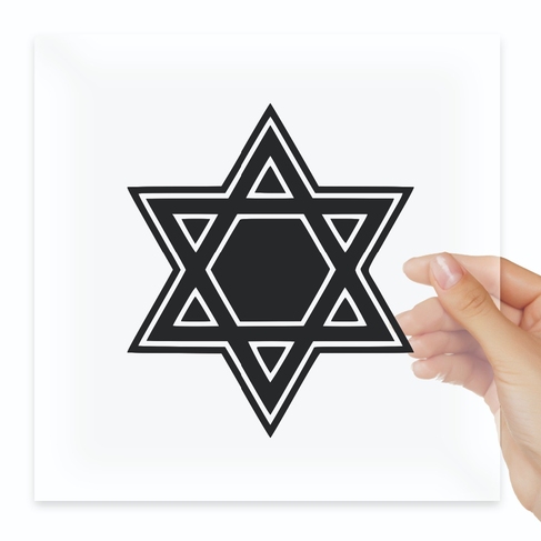 Наклейка Star of David Jewish