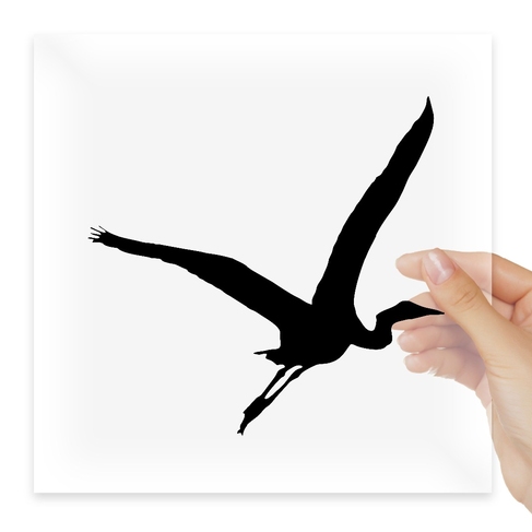 Наклейка Heron Bird Flying