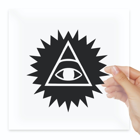 Наклейка Eye Of Providence Illuminati All Seeing