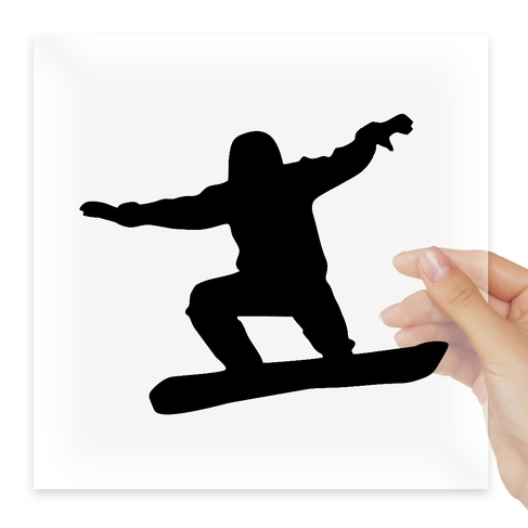 Наклейка Snowboarder Trick
