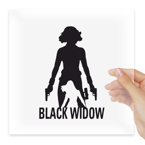 Наклейка Marvel Comics Avengers Black Widow